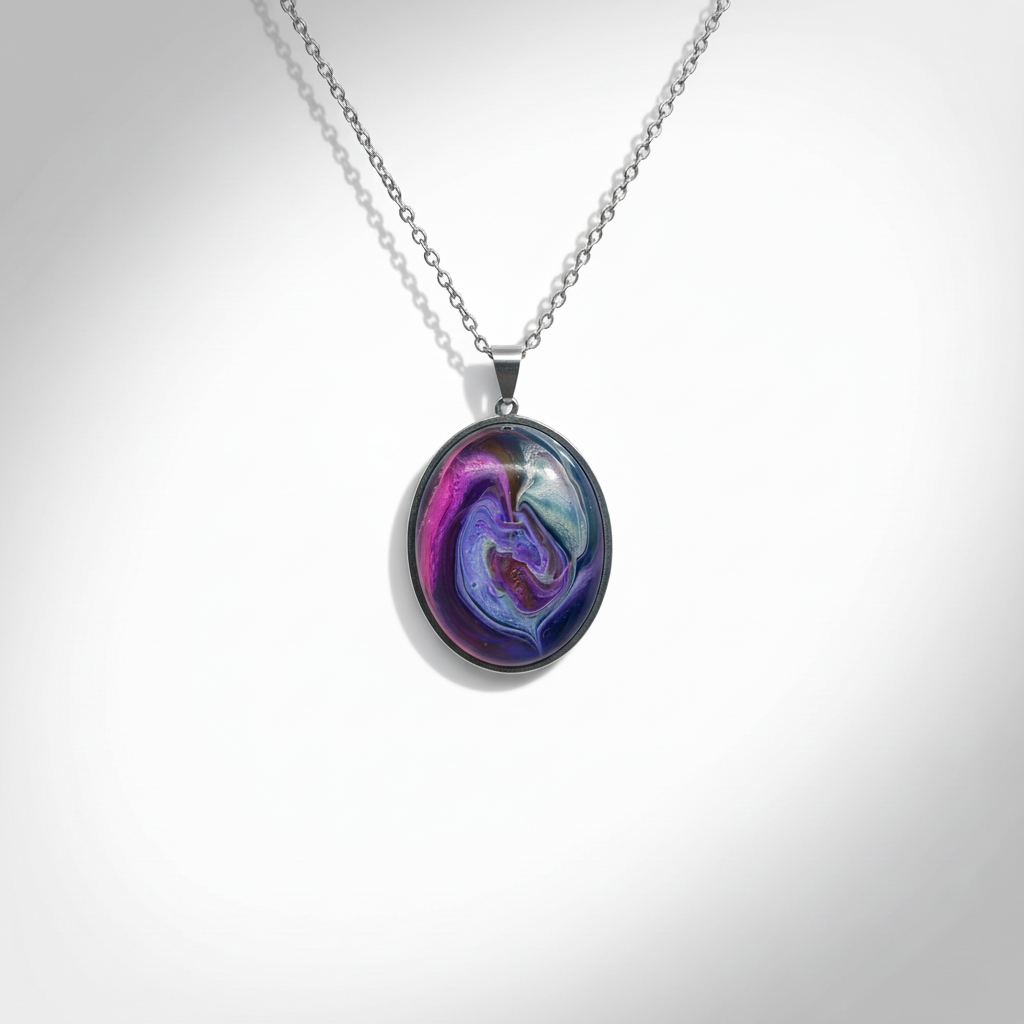 Oval Cabochon Necklace